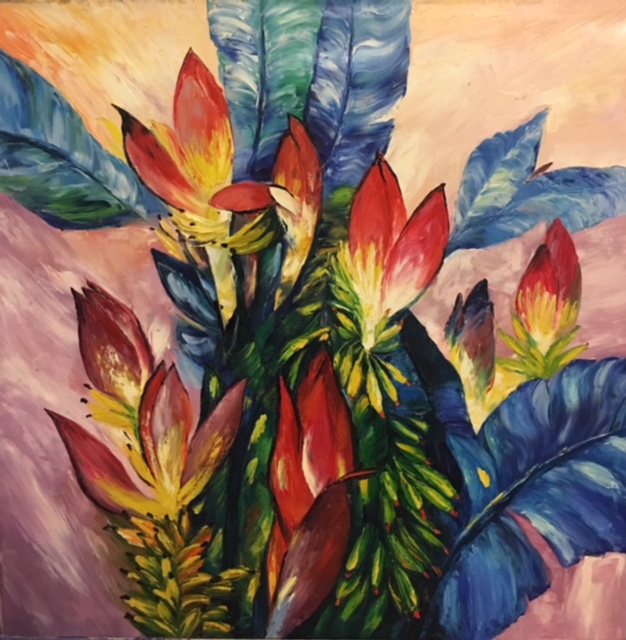 Tranh Trừu Tượng Hoa